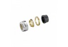 Adapter Terma do rur miedzianych - M22x1,5 - chrom