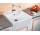 Zlewozmywak ceramiczny Do zabudowy 60x63 cm Blanco PANOR 60- jeden otwór, biały połysk