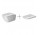 Miska Duravit Happy D.2 wisząca 36,5x54 cm, rimless, bezrantowa + deska wolnoopadajaca