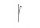 Zestaw prysznicowy Hansgrohe Croma Select E 1 jet 0,65 m, wielkość główki 110 mm, biały/chrom