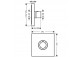 Bateria termostatyczna Axor ShowerSelect Round do 2 odbiorników, podtynkowy, element zewnętrzny- sanitbuy.pl