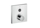 Bateria termostatyczna Axor ShowerSelect Square do 1 odbiornika, podtynkowy, Element zewnętrzny