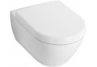 Miska Villeroy & Boch Subway 2.0 37,5x56,5 cm, wisząca, waiss Alpin z Ceramic Plus