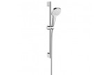 Zestaw prysznicowy Hansgrohe Croma Select E Vario 65 cm, wielkość główki 11 cm, biały/chrom