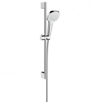 Zestaw prysznicowy Hansgrohe Croma Select E Vario 90 cm, wielkość główki 11 cm, biały chrom- sanitbuy.pl