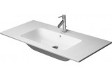 Umywalka Duravit ME by Starck 103x49 cm z jednym otworem na baterię z powłoką WonderGliss