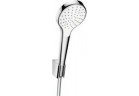 Słuchawka Hansgrohe Croma Select S z uchwytem Porter S 1,25 m, wielkość główki prysznicowej 110 mm, biały/chrom