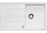 Zlewozmywak Blanco ZIA 5S 86x50 cm, z korkiem automatycznym, biały