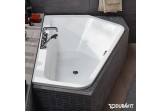 Wanna akrylowa Duravit Paiova 177x130 cm narożna lewa