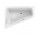 Wanna Villeroy&Boch Loop&Friends LEWA 175x135 cm, akrylowa, biały Alpin