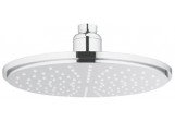 Deszczownica Grohe Rainshower Cosmopolitan Ø 210 mm, wisząca, chrom, jednostrumieniowa, ogranicznik przepływu 5,7 l/min