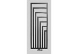 Grzejnik Terma Angus Vertical 114x36 cm - biały/ kolor