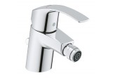 Bateria bidetowa Grohe Eurosmart stojąca, wys. 126mm, chrom, jednouchwytowa