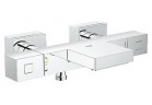  Bateria wannowa Grohe Grohtherm Cube, ścienna, szer. 304 mm, chrom, bez półki