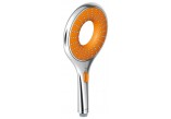 Słuchawka prysznicowa GROHE Rainshower® Icon 150 górny, chrom/pomarańczowy, 2 strumienie, bez ogranicznika przepływu