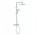 Zestaw prysznicowy Kludi Freshline Dual Shower System z termostatem, deszczownica 25 cm, chrom