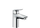Bateria umywalkowa 1-uchwytowa Hansgrohe Logis 100 wys. 187 mm, chrom, komplet odpływowy LowFlow