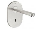  Bateria Grohe Ecosmart Cosmopolitan E, elektroniczna na  podczerwień, bez mieszacza, wylewka dł. 23 cm, stal szlachetna