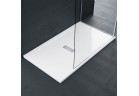Brodzik Novellini Custom ultracienki 120x80 cm, wysokość 3,5 cm, akrylowy z możliwością docinania, biały