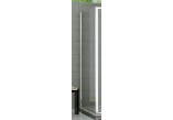 Drzwi jednoczęściowe SanSwiss TOP-LINE TOPP szer. 600 - 800 mm, wys. do 1900 mm, srebrny mat, przezroczyste- sanitbuy.pl