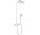 Zestaw prysznicowy Hansgrohe Raindance Select E 360 1 jet, DN15, biały/chrom