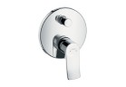  Bateria wannowa Hansgrohe Metris E2 podtynkowa ze zintegrowanym systemem zabezpieczającym, Element zewnętrzny 2-odbiorniki