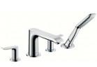  Bateria wannowa Hansgrohe Metris E2 4-otworowa do montażu na brzegu Wanny, Element zewnętrzny