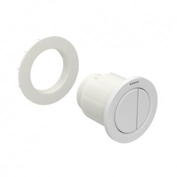 Przycisk uruchamiający do WC Geberit Sigma 01 pneumatyczny, ręczny, dwudzielny, podtynkowy, Sigma 8 cm- sanitbuy.pl