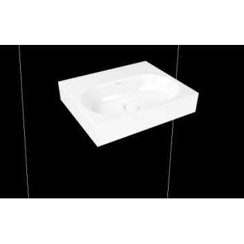 Umywalka podblatowa Kaldewei Centro 61 x 38 x 19 cm, biała, otwór na baterię, bez przelewu, powierzchnia uszlachetniona- sanitbuy.pl