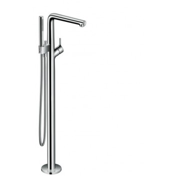 Bateria wannowa wolnostojąca Hansgrohe Talis S chrom, wys. 938 - 1018 mm, montaż w podłodze- sanitbuy.pl