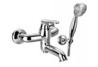 Bateria wannowa z zestawem prysznicowym Omnires Art Deco - chrom