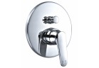 Bateria Omnires Art Deco wannowa podtynkowa 2-drożna chrom