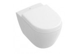 Miska wisząca WC Villeroy & Boch Subway 2.0 biały Alpin CeramicPlus, 48 x 35,5 cm, bez rantu