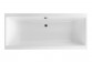 Wanna Excellent Pryzmat prostokątna 190x90 cm, biała- sanitbuy.pl