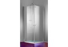 Drzwi Huppe Design Pure - skrzydłowe, szer. 90 cm, profil chrom eloxal, przeźroczyste