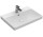 Umywalka wisząca, prostokątna Villeroy & Boch Avento biały Alpin, 65 x 47 x 15,5 cm, przelew, otwór na baterię, powłoka CeramicPlus