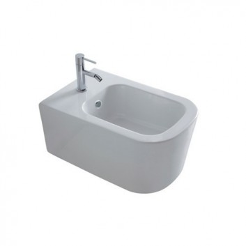 Miska WC lejowa, wisząca Galassia MEG11 biała, 55 x 35 cm- sanitbuy.pl