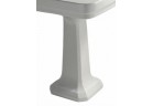 Postument do umywalki Galassia Ethos biały, stojący, wys. 63 cm, retro