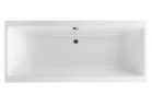 Wanna prostokątna Excellent Pryzmat Slim 180x80,5 cm, biała, akryl