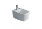 Bidet wiszący Galassia Midas biały, 52 x 38 x 25 cm, przelew, otwór na baterię