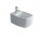 Bidet wiszący Galassia Midas biały, 52 x 38 x 25 cm, przelew, otwór na baterię