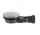 Syfon do brodzika Radaway R400 Slim chrom, wys. 40 mm