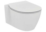Miska wisząca WC Ideal Standard 36,5x54 cm Connect Rimles Aquablade biała