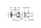 Element podtynkowy baterii 2-otworowej Grohe - sanitbuy.pl