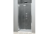 Drzwi prysznicowe wnękowe 150cm x 200cm ze ściankami stałymi prawe Radaway Arta DWJS- sanitbuy.pl