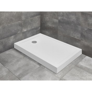 Brodzik z obudową akrylowy 100x80cm Radaway Doros F Compact- sanitbuy.pl