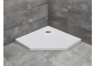 Pięciokątny brodzik z wypełnieniem 90x90cm Radaway Doros Plus PT