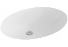 Umywalka Villeroy & Boch Evana Weiss Alpin, podblatowa, 50x35 cm, bez miejsca na armaturę, z przelewem