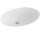 Umywalka Villeroy & Boch Evana Weiss Alpin, podblatowa, 50x35 cm, bez miejsca na armaturę, z przelewem