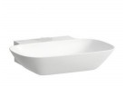 Umywalka ścienna 560 x 450 mm bez otworu na baterię SaphirKeramik Laufen INO